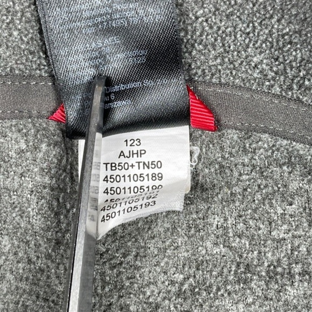 The North Face Sweater Womens Large Gray Fleece 1/4 Zip Pullover Outdoors Hike - Picture 8 of 16
